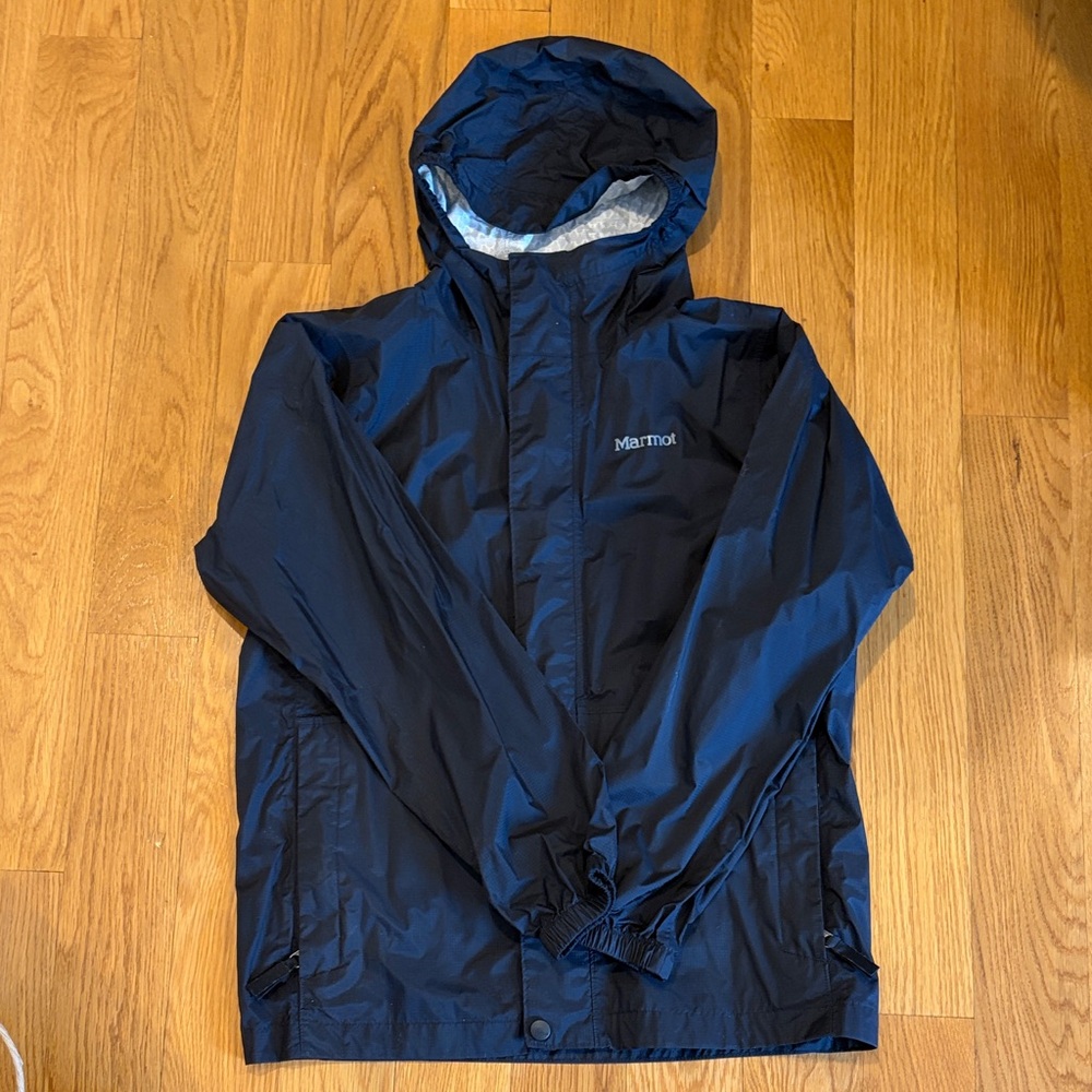 Marmot Black Kids Raincoat